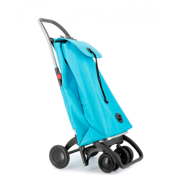 Carro Compra ROLSER I-MAX MF 4 Ruedas 2 Giratorias Plegable Azul Celeste