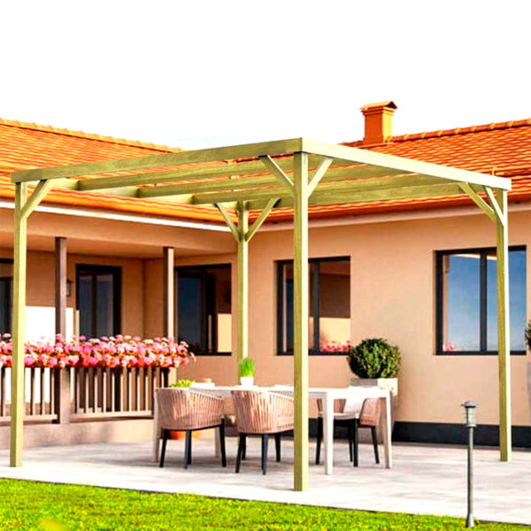 Pérgola MATARÓ 600x420cm Maderland