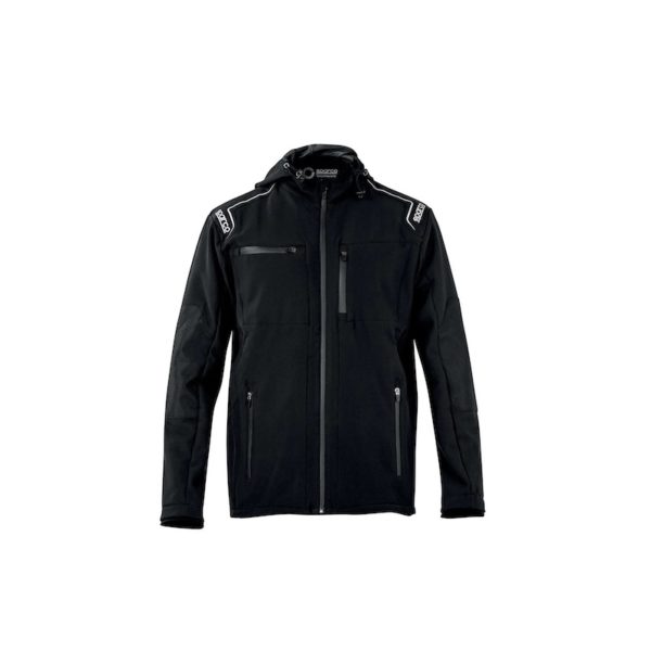 Softshell SEATTLE Negro Marino Sparco