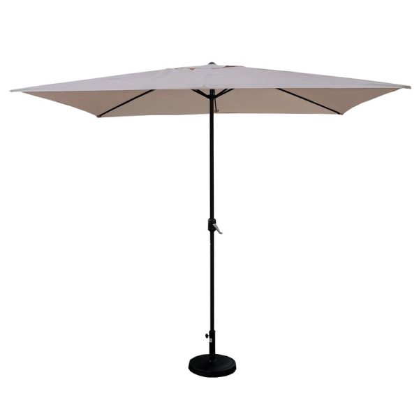 Parasol aluminio 3x2m beige PROFER GARDEN