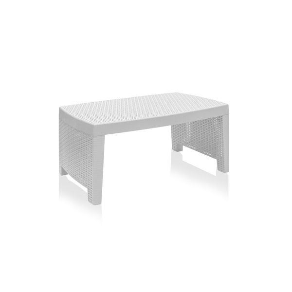 Mesa centro TEIDE blanco 73x53cm IPAE