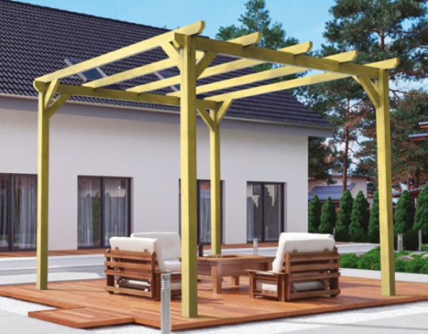 Pérgola Madrid Maderland